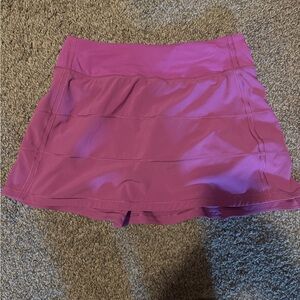 Lululemon pace rival skirt sz 4 vivid plum